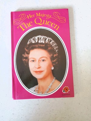Vintage Marienkäfer Buch Her Majesty The Queen Elizabeth II, Royal Memorabilia 1986