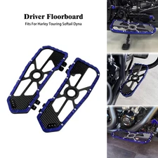 Blueblack MX Style Driver Floorboards Foot Peg For Harley Softail Classic 86-25