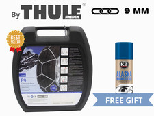 Schneeketten 9 MM 205/50 R17 E9 Genehmigt En 16662-1 Gruppe 90 Thule + Geschenk