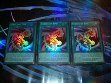 3x Vortex of Time 1st Edition Super Rare MZMU-EN009 Yu-Gi-Oh