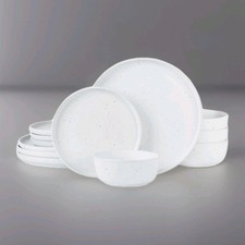 12 Piece Dinnerware Set Dish Dinner Plates St...