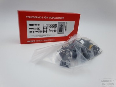 Herpa Fahrgestell Scania CS/CR 6x2 mit Chassisverkleidung 2 Stück 084796 /HN2173