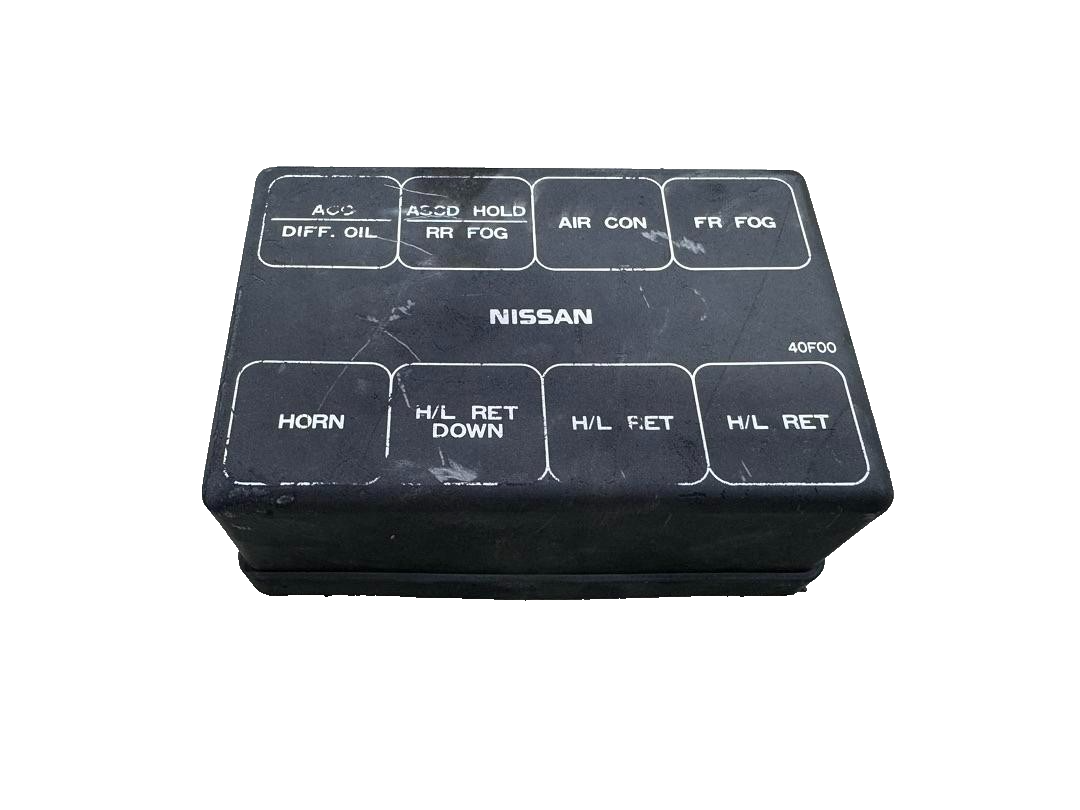 89-94 Nissan 240sx S13 OEM Fuse Relay Box Cover Lid Plastic | eBay