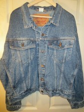 Vintage Made in USA LEVI'S Denim Trucker Jean Jacket 70598 4891 Men's Large