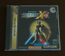 Rockman X4 (JP Sega Saturn, 1997) CIB