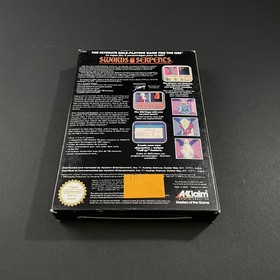 Nintendo NES Swords And Serpents FRA Excellent &eacute;tat
