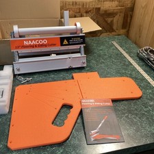Heavy Duty Laminate/Vinyl Floor Cutter, NAACOO 13 Vinyl Plank Cutter with Wheel