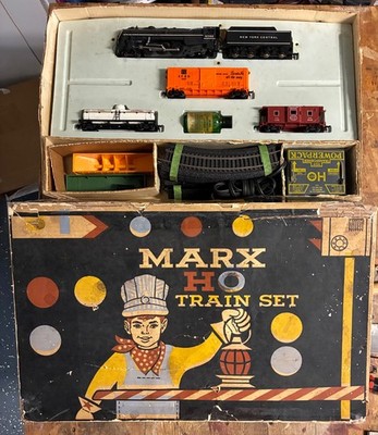 Pathmark Ho Train Set Vintage Marx HO Train Set 6096 Loco Tender Tested, Includes 5 Cars | eBay
