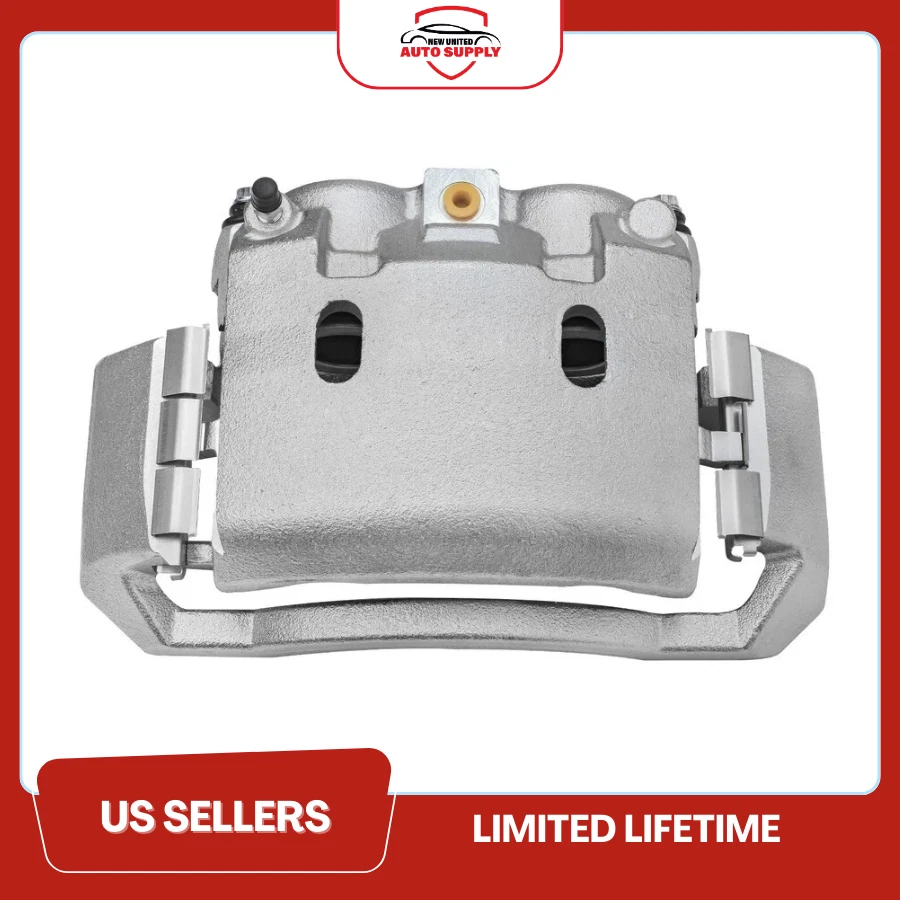 Pinza de freno delantera izquierda del lado del conductor con soporte para Dodge Ram 1500 2500 3500 4000 Foto 2 de 3