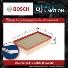 Image of Air Filter fits VW GOLF Mk7, Mk8 1.6D 2.0D 2012 on Bosch 2Q0129620 5Q0129620C