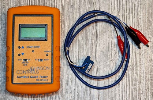 Johnson Controls MS-CQT485-0 ComBus Quick Tester for JCI N2 Bus