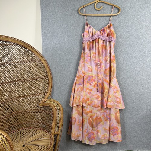 Cooper St Dress Maxi Cocktail Party Occasion Wedding Peony Size 12 M Purple