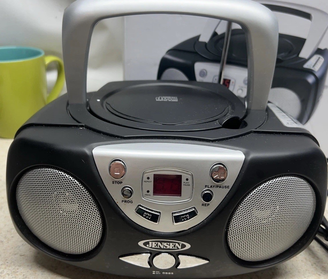 Jensen CD-472 CD/Radio Boombox for sale online | eBay