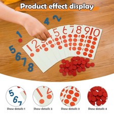 Math Learning Cards Educational Toy Math Games