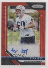 2018 Panini Prizm Rookie Auto Red Wave Prizm 156/199 Ryan Izzo #RA-RI Auto eq1