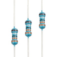 100pcs 3.3 ohm Resistor 1/4w 0.25 Watt 1 Tolerance Metal Film Fixed Res