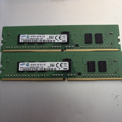 Samsung 8GB (2 x 4GB)  2133 M393A5143DBO  PC4-2133P 1RX8 DDR4 Desktop RAM
