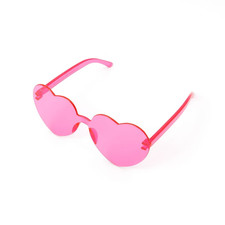 Novelty Heart Glasses Pink - Bullseye's Playground NEW Ages 3 