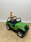Vintage TONKA RENEGADE GREEN JEEP XR-101 W 2 Action Figures Made In USA 1970’s