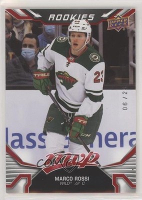 2022-23 Upper Deck MVP Rookies Red 6/25 Marco Rossi #221 Rookie RC 16kb
