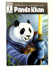 Abacus Press PANDA KHAN (1987) #1 Key 1st Issue NM- (9.2) Ships FREE!