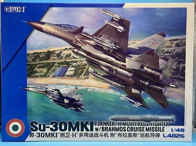Great Wall Hobby GWH L4826 Su-30MKI Flanker-H Multi-Role Fighter w/BrahMos New