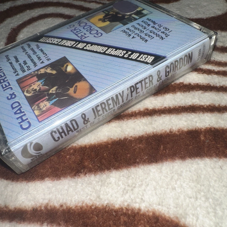 CHAD & JEREMY / PETER & GORDON BEST OF 2 SUPER GROUPS ON ONE CASSETTE - Image 3 of 3