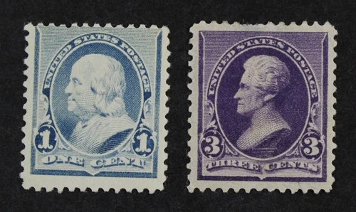 CKStamps: US Stamps Collection Scott#219 Unused Regum #221 Mint H OG Thin