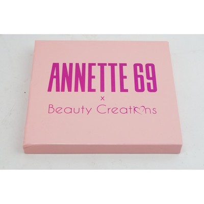 Annette 69 x Beauty Creations Eyeshadow Palette Pink Case 16 Shades Mirror
