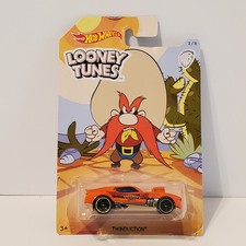Hot Wheels K37 Twinduction Diecast Car Orange Looney Tunes Yosemite Sam 2/8