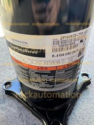 ZP143KCE-TFD-423 Compressor ZP143KCE-TFD-423 New in Box Spot Goods