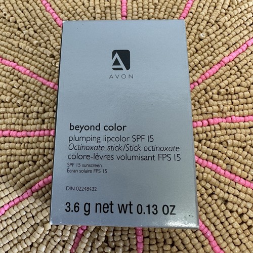 Menge 2 Avon Beyond Color aufpolsternde Lippenfarbe. "Uptown Pink". Neu im Karton - Bild 2 von 6