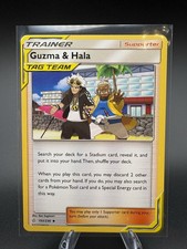 Guzma & Hala 193/236 Cosmic Eclipse Sun And Moon Tag Team Pokemon Trainer NM / M on eBay