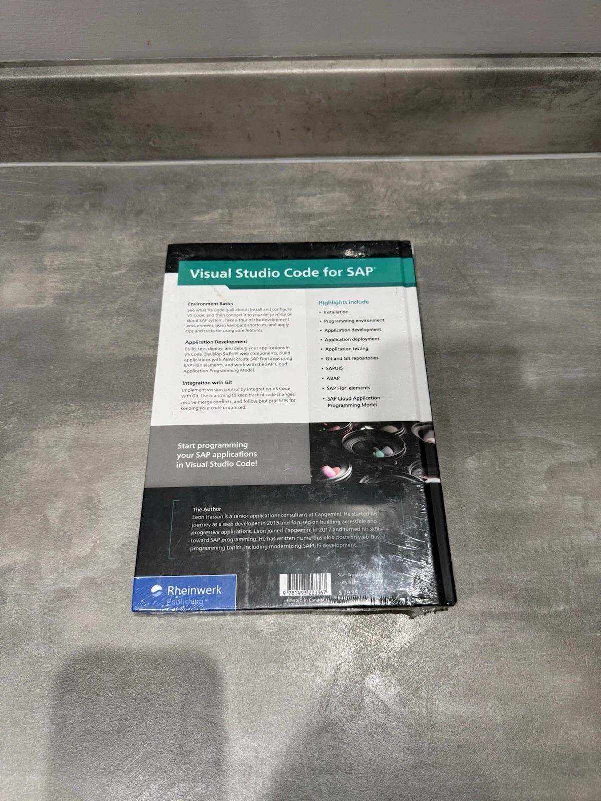Visual Studio Code for SAP Book By Leon Hassan Rheinwerk Publishing Brand New 4