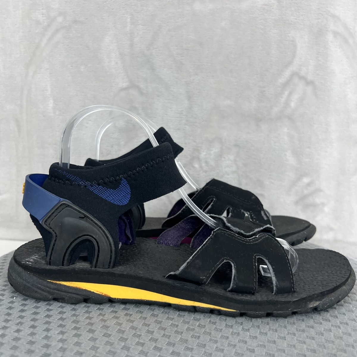 VTG Nike ACG Air Deschutz Sandals Mens Black Hiking Outdoor 90s