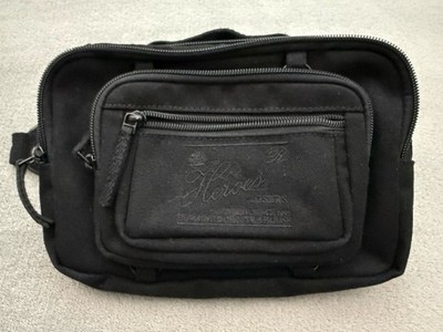 Raf Simons Eastpak Waist Bag Cross Body Sling Black Pockets Adj