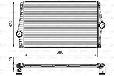 Valeo 818280 Intercooler for Volvo