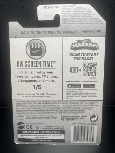 Back to the Future Time Machine Hover Mode -Hot wheels - *NEW FAST SHIPPING* - Picture 4 of 5
