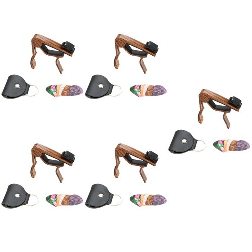 5 Sets Einstellclip -Auswahlsatz Multifunktions-Kapodaster E-Gitarre