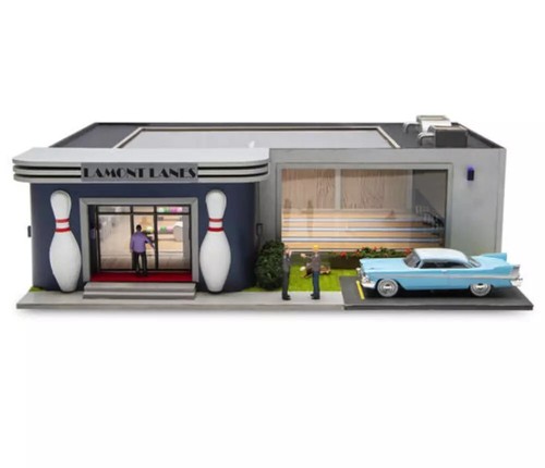 O Scale Bowling Alley Lanes Building with LED Lights Vehicle Figures NEW - Picture 6 of 6