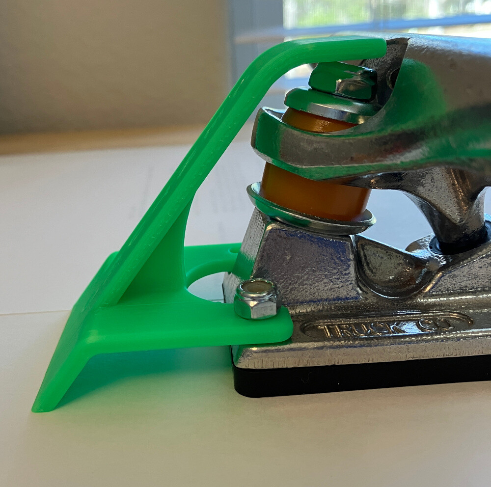 Century Skateboard Truck Lappers, unique vintage style, NEON GREEN