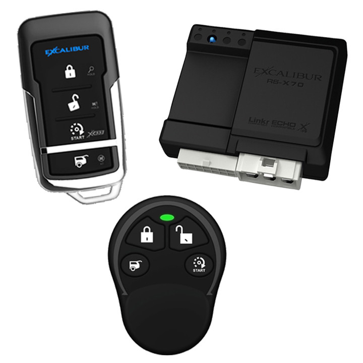Keyless Entry Excalibur Remote Start & System - 433MHz With 1500ft ...