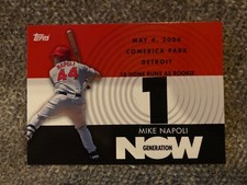 2007 Topps Generation Now Insert Angels #GN103 Mike Napoli Baseball Card