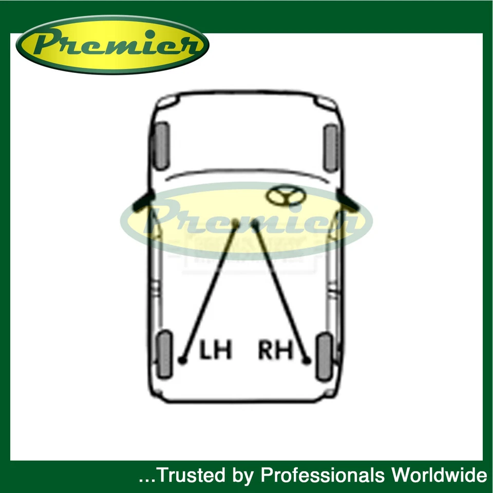 Premier Rear Hand Brake Cable Fits BMW 5 Series 1981-1987 6 Series 1982-1989 - Image 2 of 4