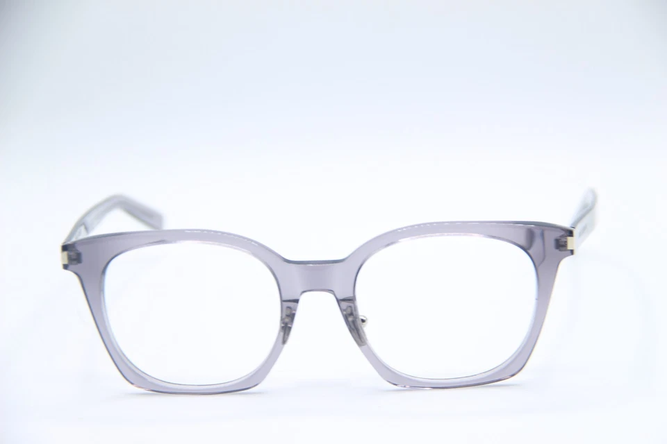 NUEVAS GAFAS SAINT LAURENT SL 178 SLIM 004 GRIS TRANSPARENTE MONTURAS AUTÉNTICAS 50-20 Foto 2 de 4