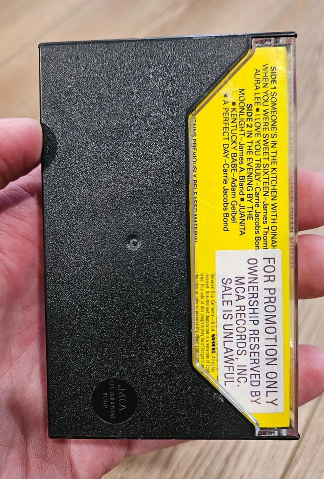 Редкая неизданная лента MCA Ray Charles Singers Someone's in the Kitchen with Dinah - Изображение 2 из 4