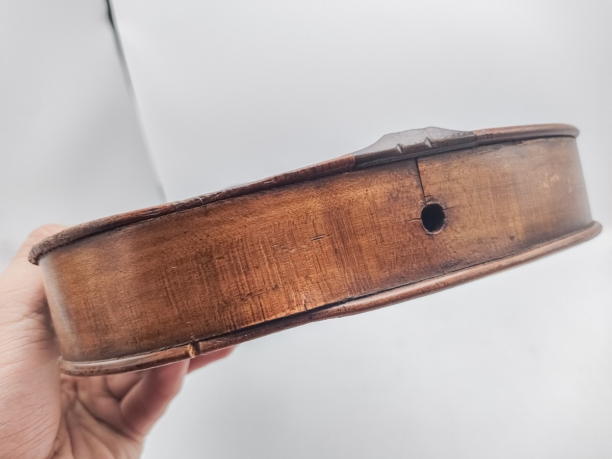 Antique Suzuki Nippon Japanese 4/4 Violin For Repair w/ GSB Coffin