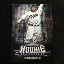 2015 Topps Chrome Update Mega Box Rookie Sensations #RSC-16 Jackie Robinson HOF
