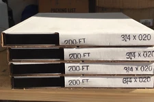 4-Rolls-3/4" x.020 x 200' Mini Coils Steel Strapping 800'