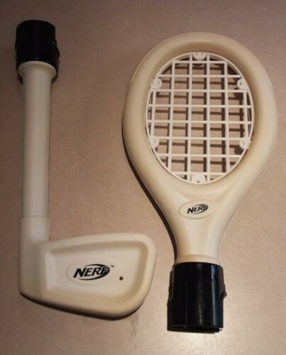 Nintendo Wii Nerf Sports Pack - Golf Club+ Tennis Racket - Afbeelding 1 van 1